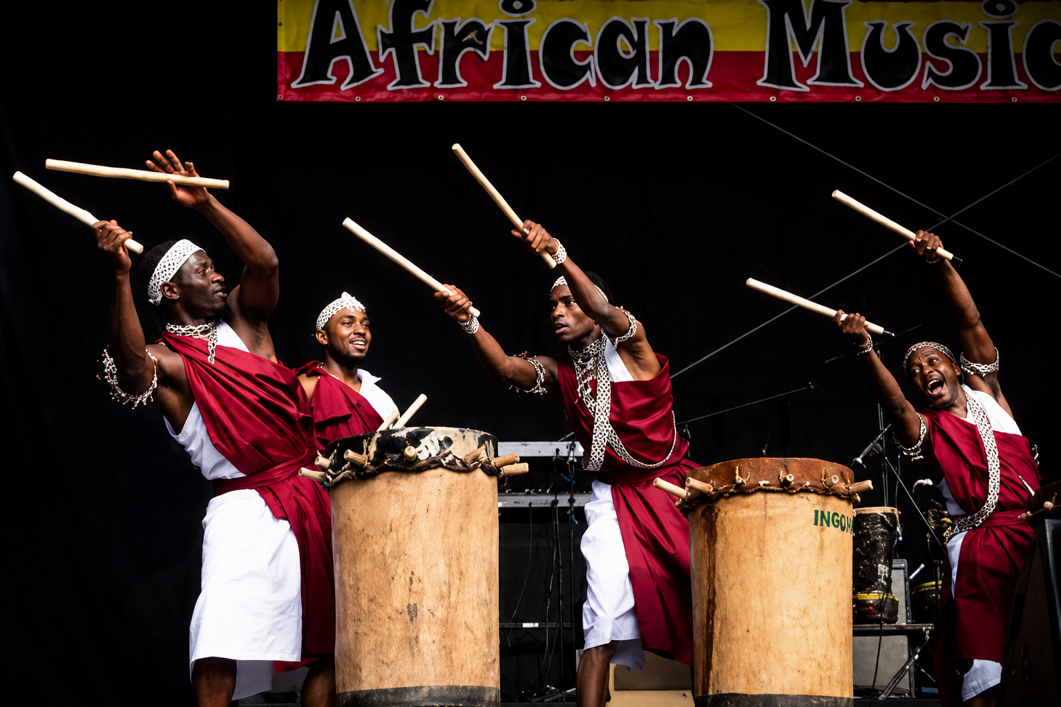 Iteka Drummers Live in Trier